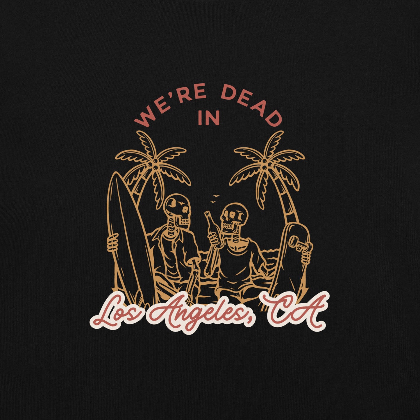 LA is Dead Garment-dyed Heavyweight Tee