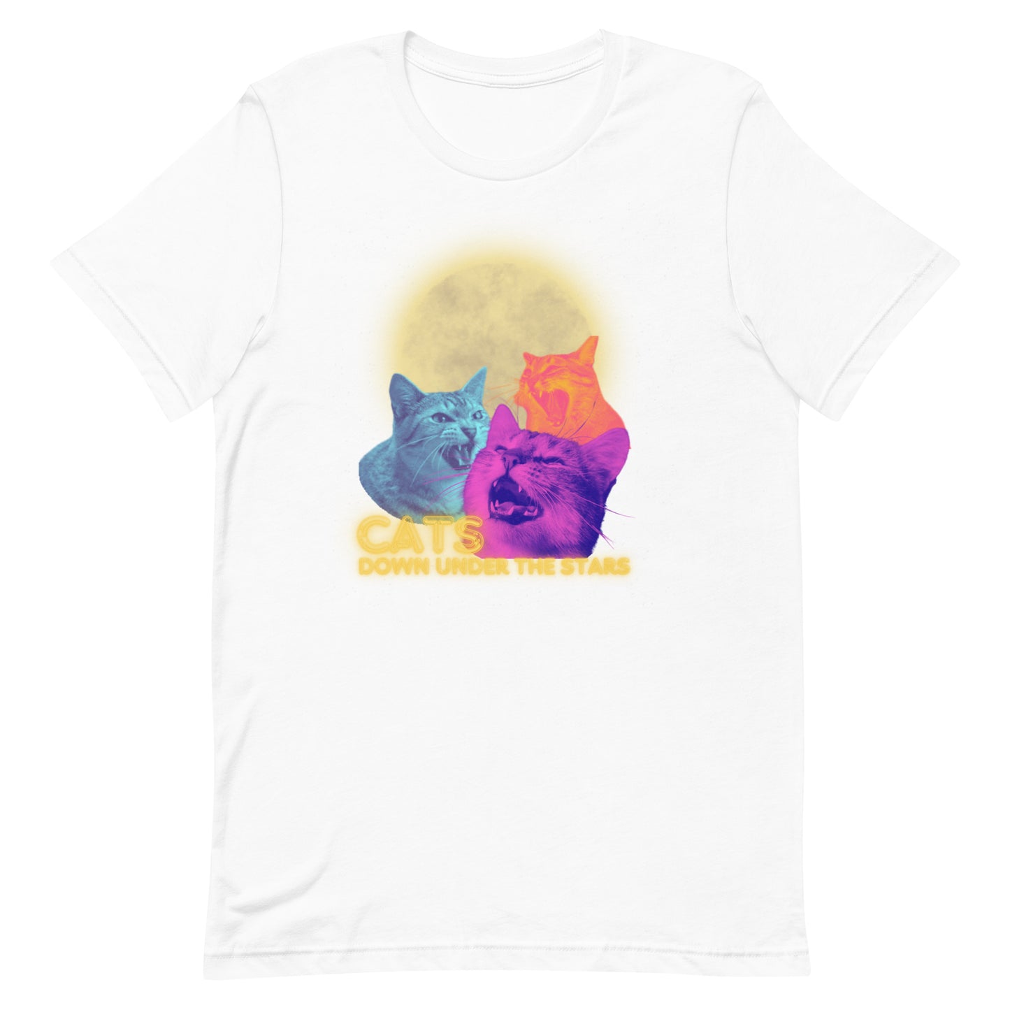 Cats Under the Stars Unisex Eco Tee