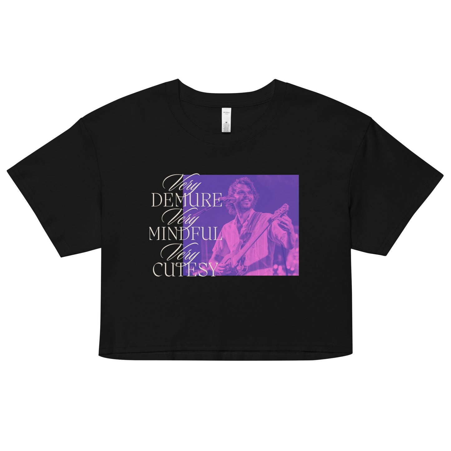 Demure Rick Crop Top