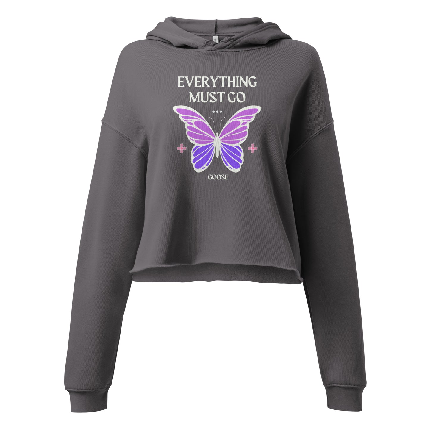Everything Must Go Crop Hoodie