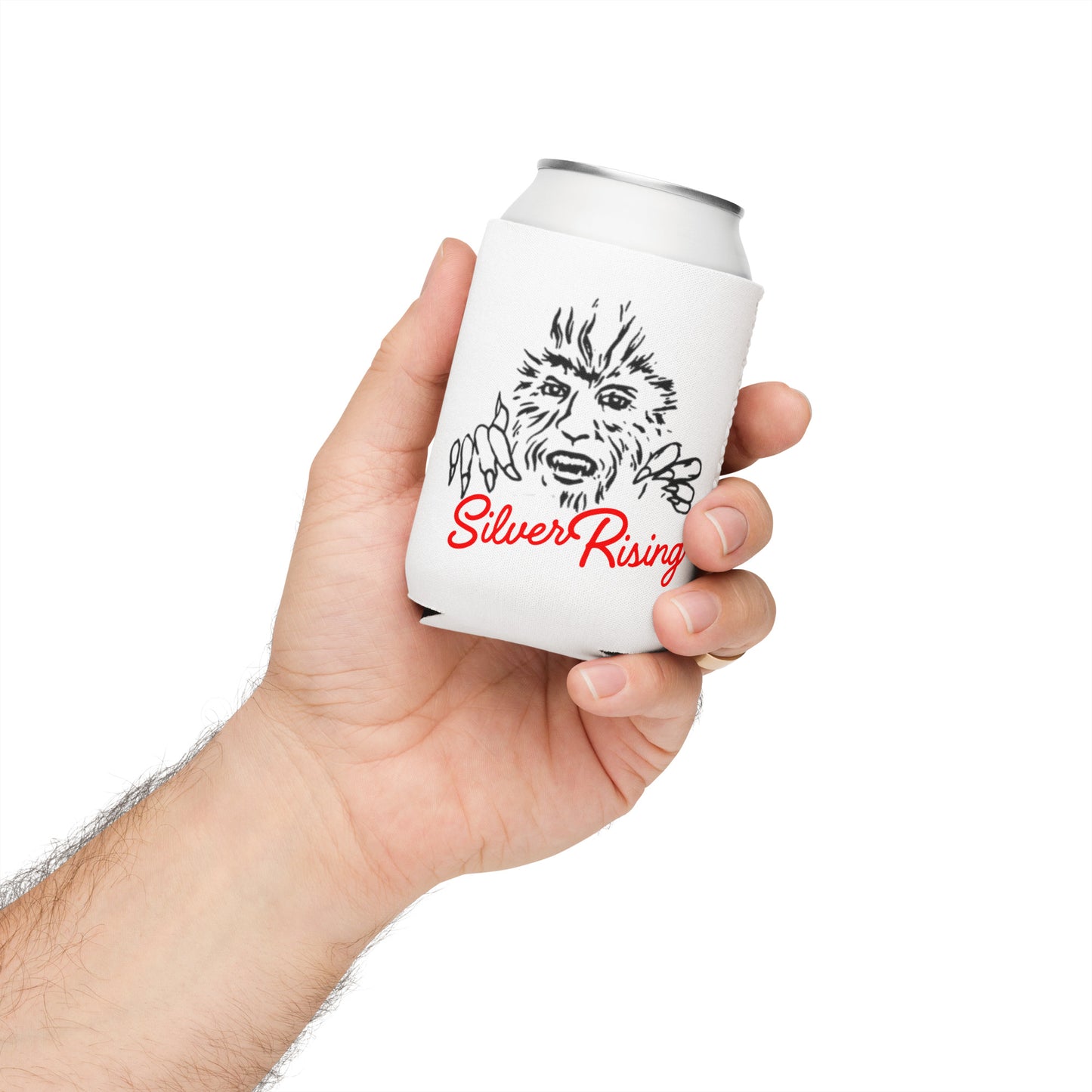 Silver Rising Can cooler