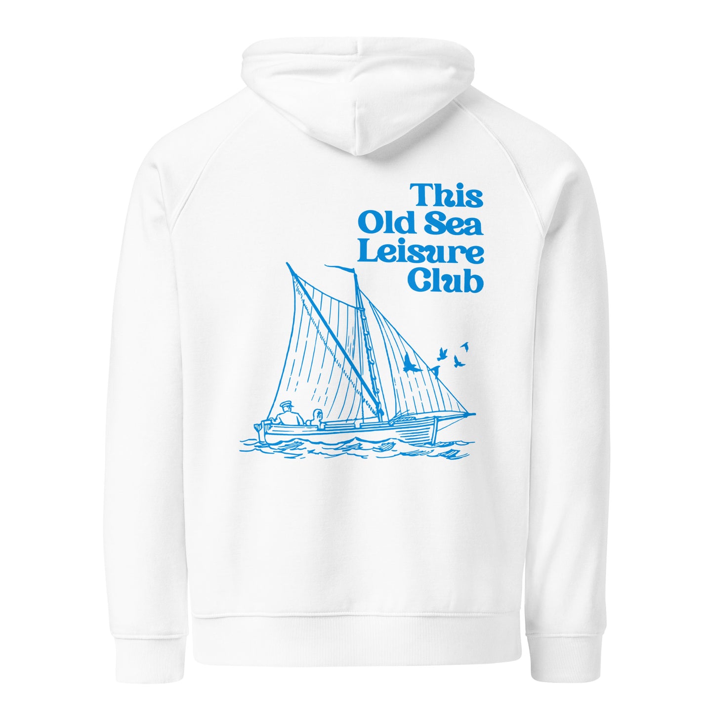 This Old Sea Unisex Eco Raglan Hoodie