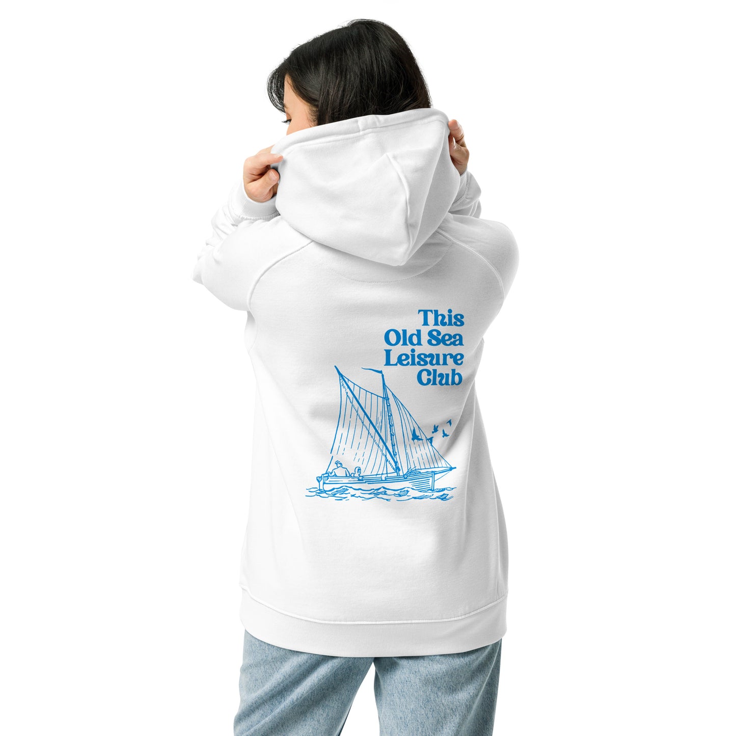 This Old Sea Unisex Eco Raglan Hoodie