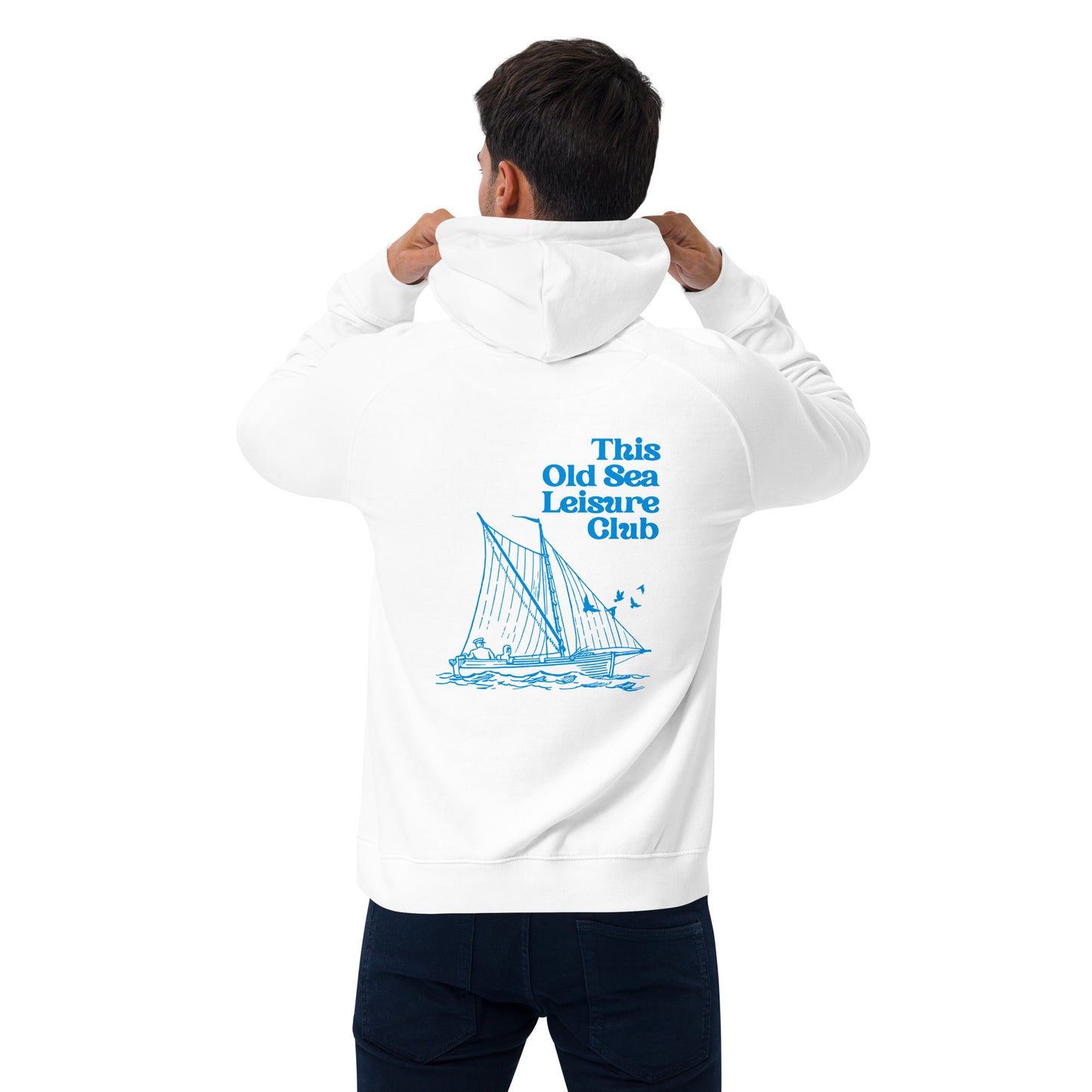 This Old Sea Unisex Eco Raglan Hoodie