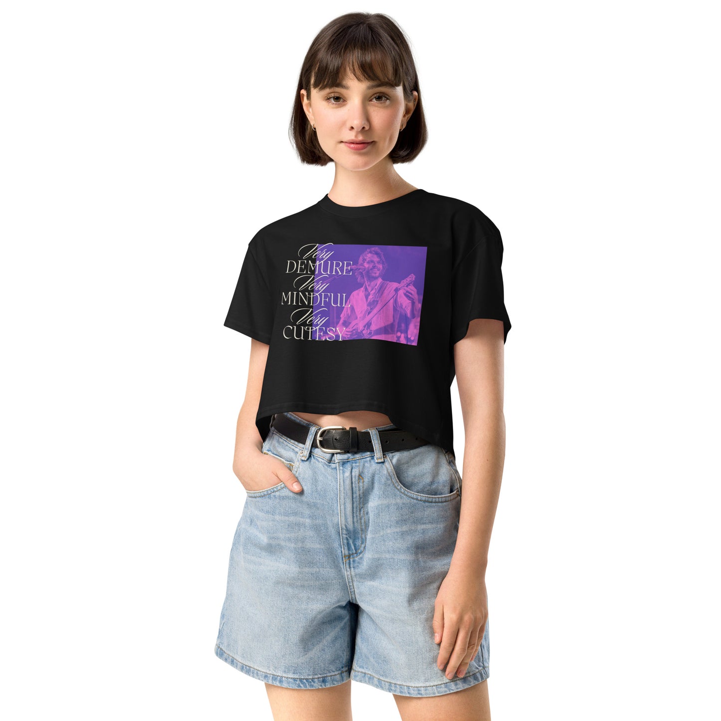 Demure Rick Crop Top