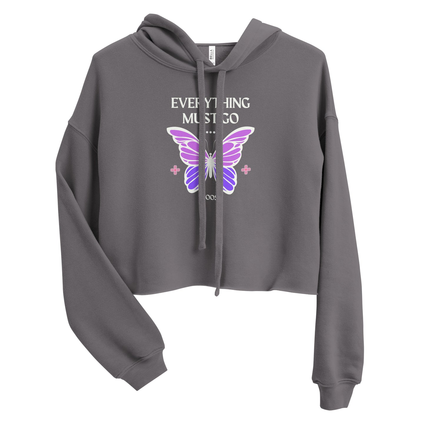 Everything Must Go Crop Hoodie