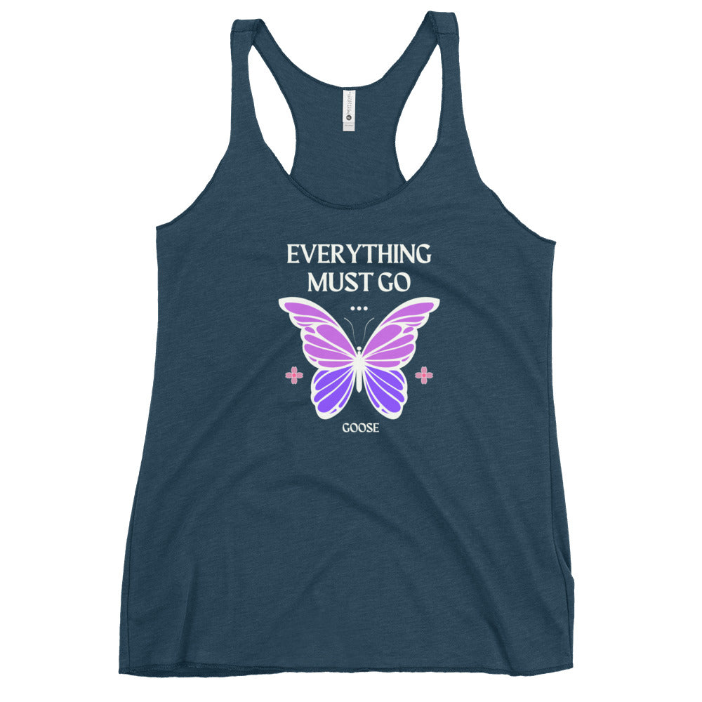 Everything Must Go Women's Racerback Tank