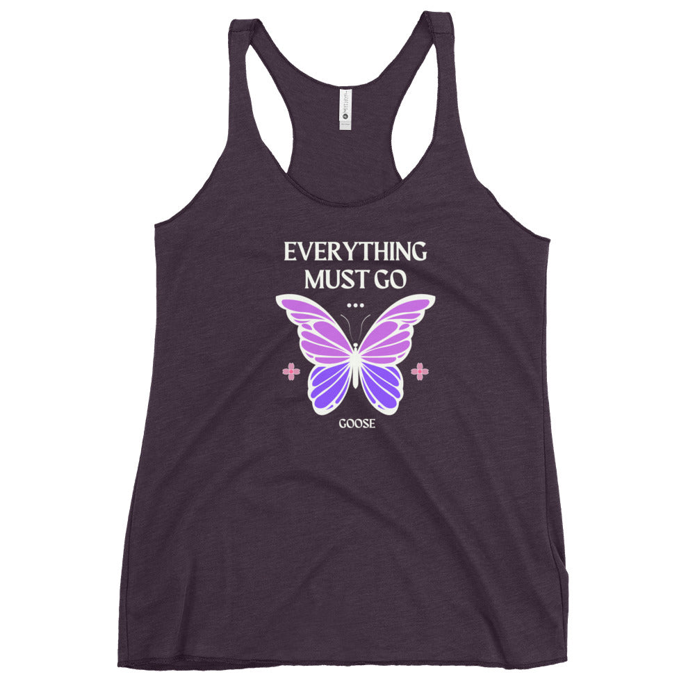 Everything Must Go Women's Racerback Tank